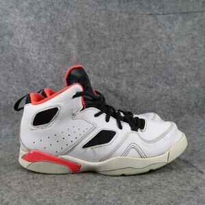 Nike Shoes Youth Air Jordan Flight Club 91 3Y Sneakers Basketball High Top White